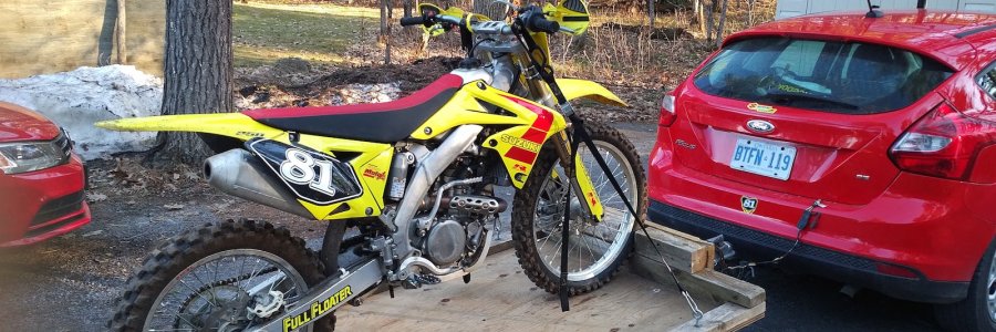 First ride of 2017 on my new RM-Z 250