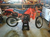 Pictures found online FB 1984 CR 125