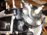 Assembly of the the 1984 RM-250 top end