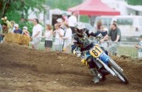 Photos of me racing my 2002 YZ 250 in 2003 nice turn