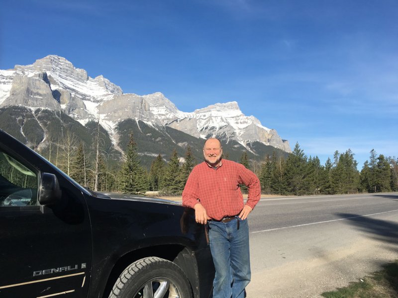 Bernie in Banff