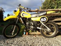 Pictures found online 81 YZ 125