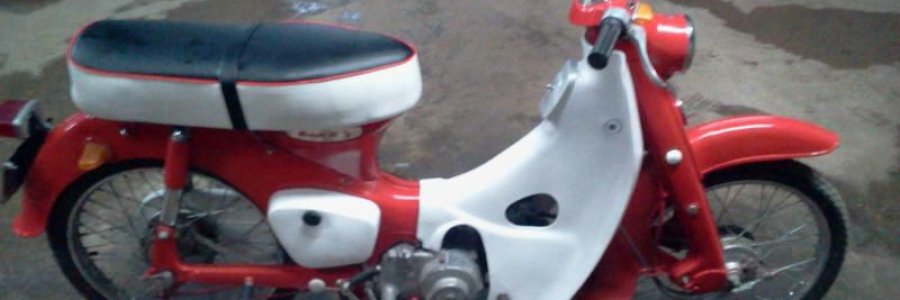 Honda C100 - Where it began for the Cox family