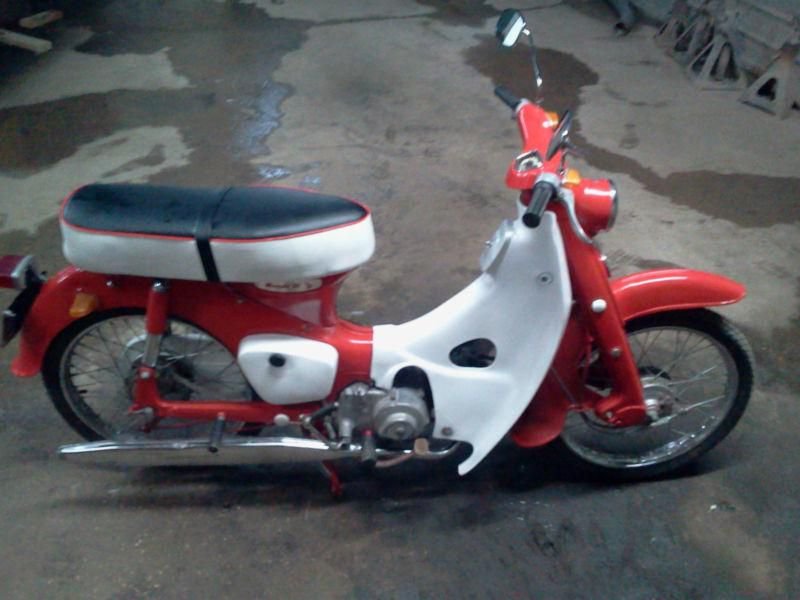 Honda C100 - Where it began for the Cox family