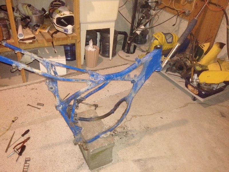 I had already pulled the bike apart