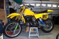 Pictures found online 79 RM 250 My First MX Bike