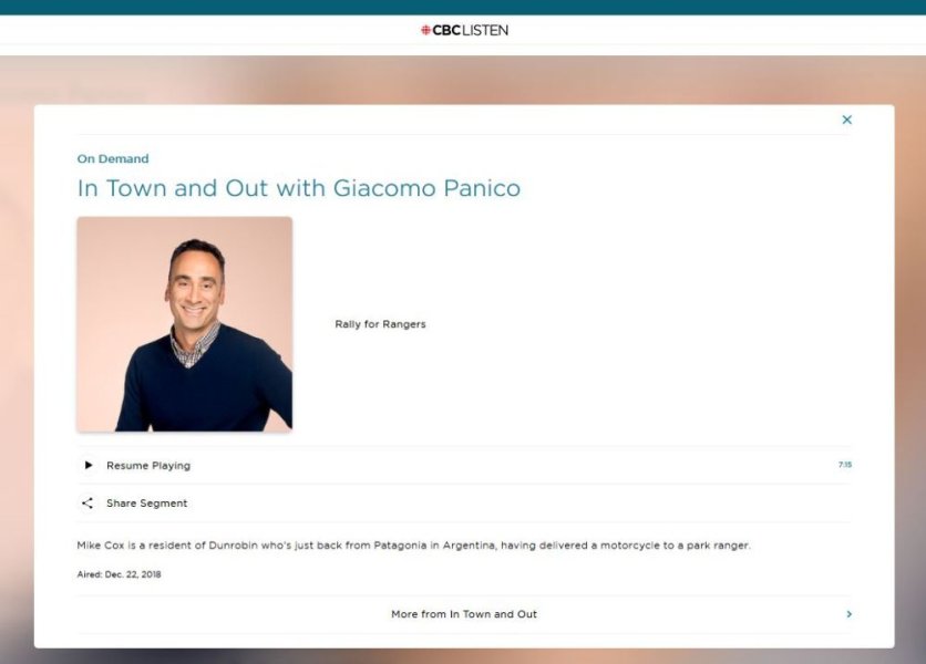 Radio Interview for Rally for Rangers