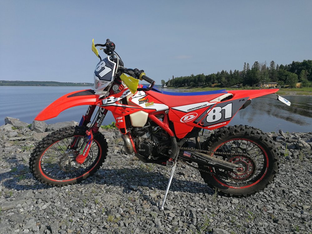 My slick new Beta 250 RR Racing