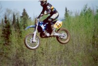 Photos of me racing my 2002 YZ 250 in 2003 more air