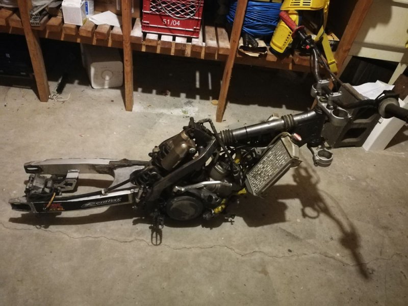 2001 RM 250 Project